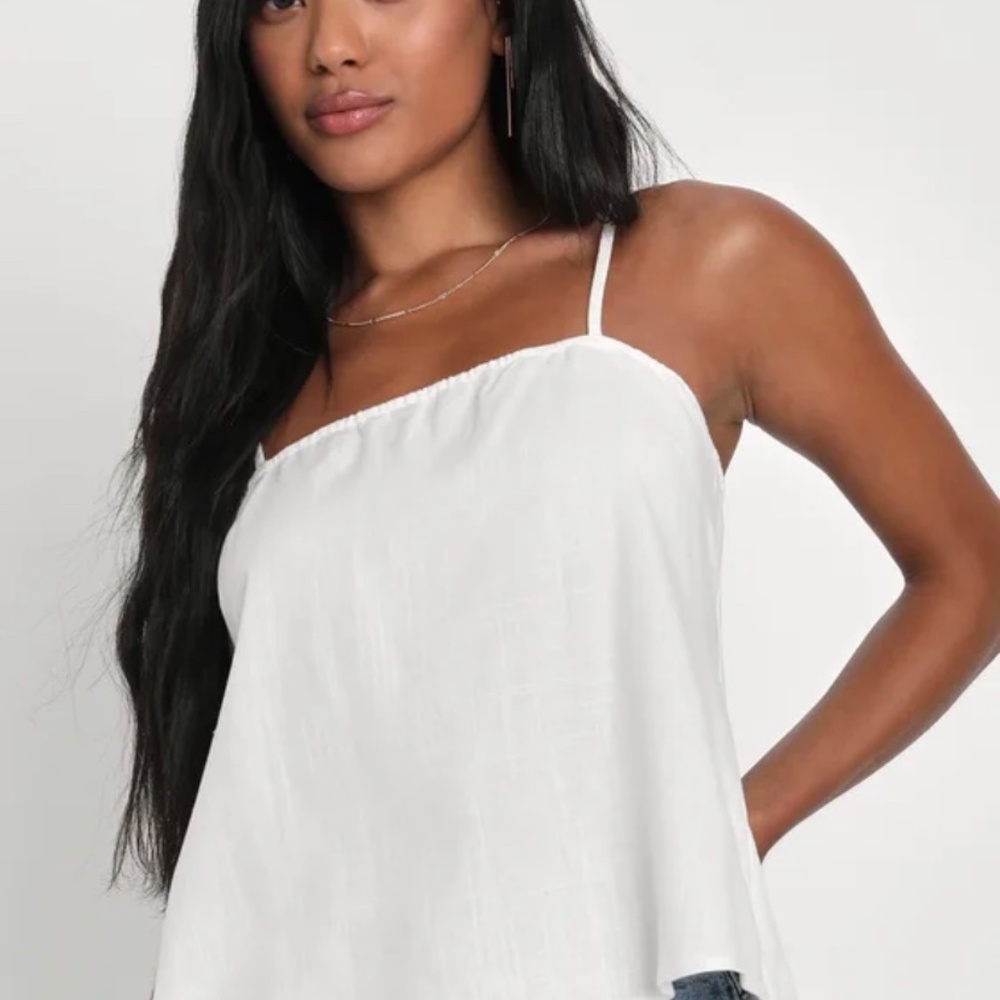 Linen Top - Picture 2 of 3